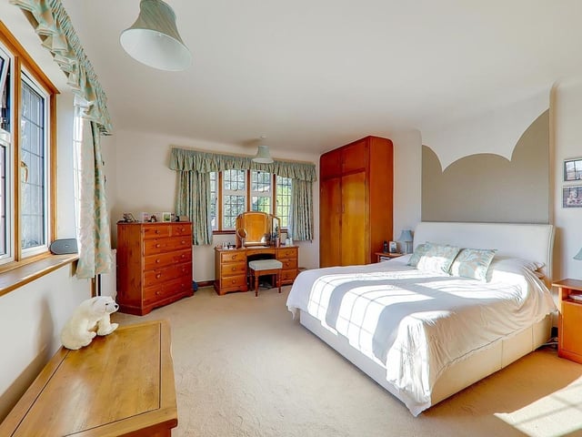 This four-bed detached home is full of period features and is on the market for £1,200,000