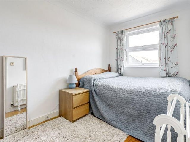 The property is just a stone's throw away from the seafront
