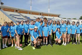 Participants at the Sussex Cricket Foundation DIScoverABILITY Day at The 1st Central County Cricket Ground, July 2022 | Picture: Sussex Cricket / Southern News & Pictures (SNAP)