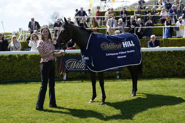 The sun came out for Goodwood Racecourse's first Saturday fixture of 2024