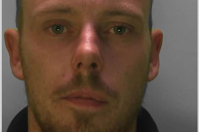 Sussex Police said Ashley Sceal, 31, from Crowborough, admitted causing serious injuries by dangerous driving. Photo: Sussex Police