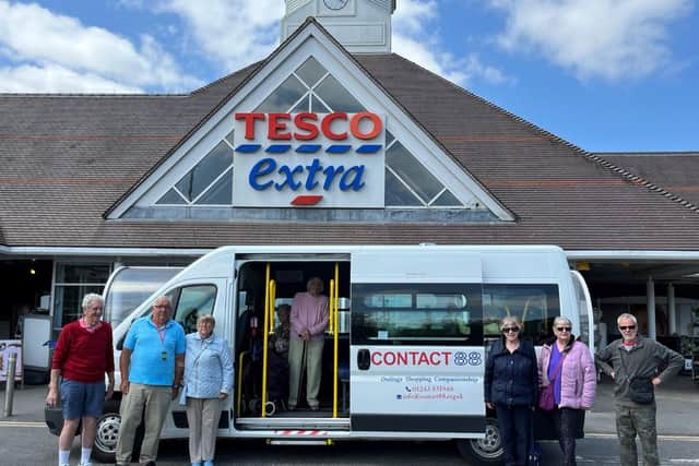 Disabled and older people across Chichester have been celebrating after a £1,500 donation from Tesco helped towards keeping their much-needed transport charity on the road.