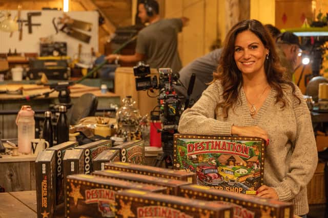Rachel Lowe at The Repair Shop