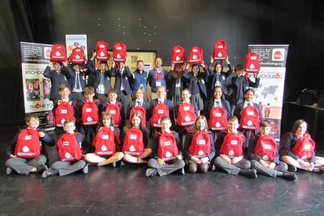 “School in a Bag” fundraising activity at The Burgess Hill Academy
