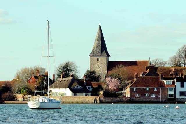 Bosham in the spring sunshine