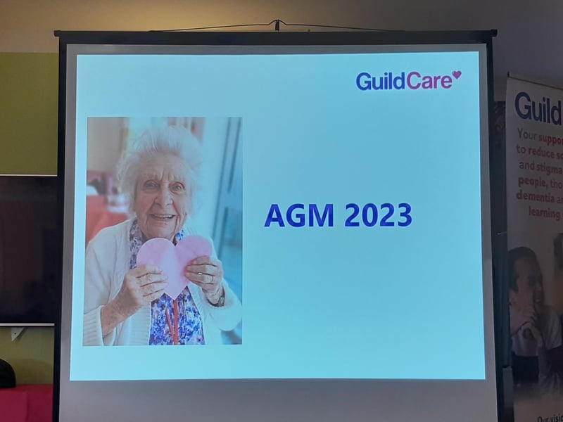 Members and guests gathered at Haviland House on Friday, September 15, for the annual meeting and a 90th birthday vintage afternoon tea to celebrate Guild Care's support for the community of Worthing and surrounding areas