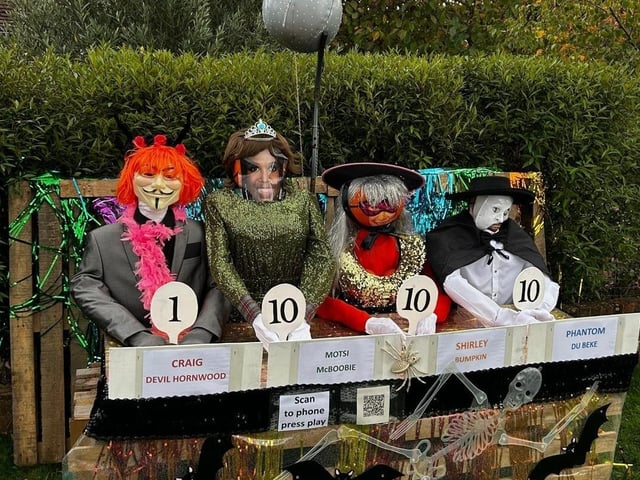First prize went to Strictly Spooking