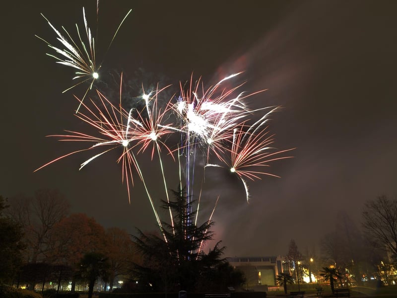 CHIME Parade and Christmas Tree Lights in Crawley, UK (Photo by Jon Rigby)