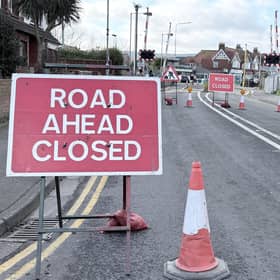 Hampden Park level crossing road closure. Photo: Dan Jessup