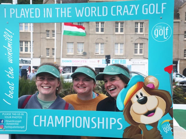 World Crazy Golf Championships in Hastings 2025. Photo by Roberts Photographic.