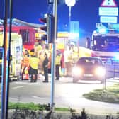 The fatal collision, which involved two cars, happened on the A264 Rusper Road Roundabout. Photo: Eddie Mitchell
