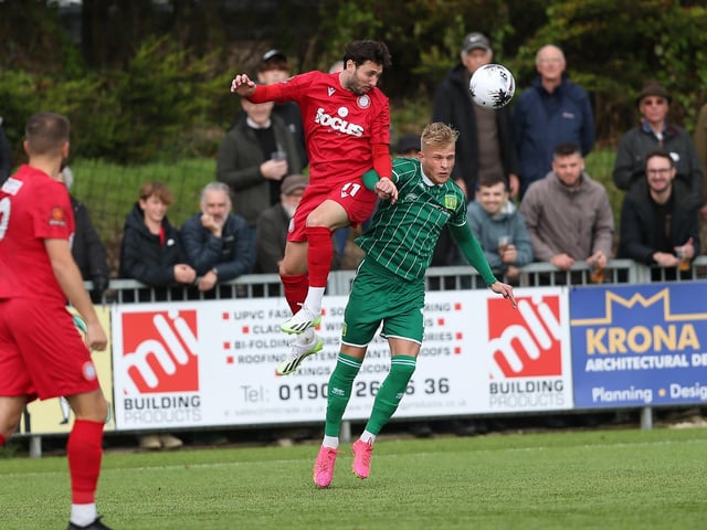 Worthing v Yeovil Town at Woodside Road