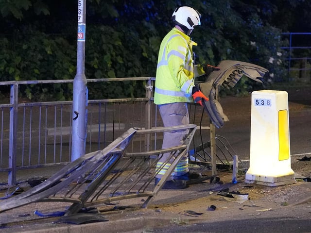 A man has been arrested on suspicion of driving ‘whilst unfit through drugs’ and ‘assaulting a constable’ following a collision in East Sussex, police have reported.