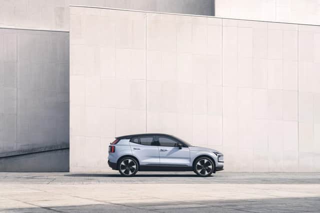 The new Volvo EX30 has been named the Sun's 'Car of the Year'