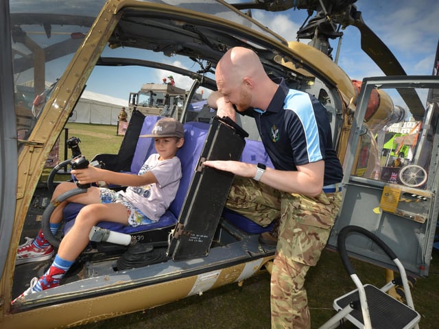 Airbourne 2025: Static displays on Western Lawns on August 14.