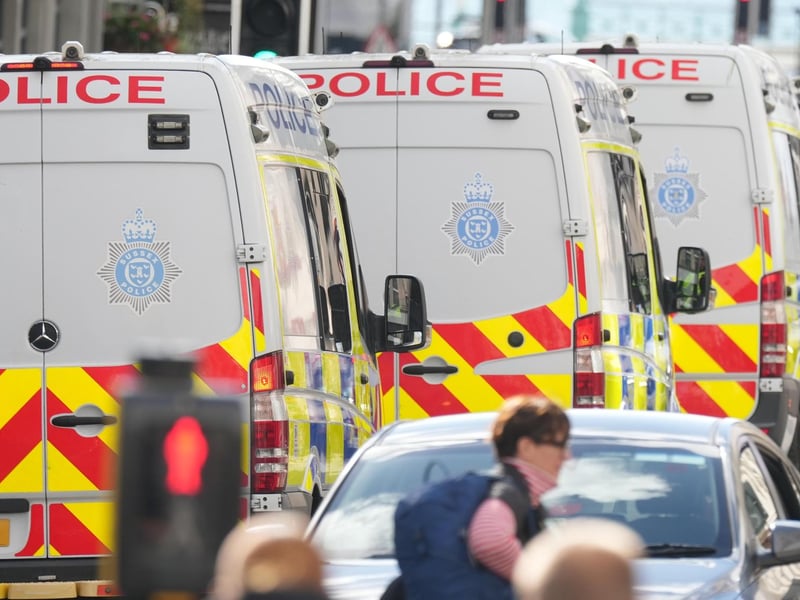 An increased police presence has been seen across Brighton on Sunday (October 18), as thousands of football fans descended on the city for Albion's Premier League clash with rivals Crystal Palace.