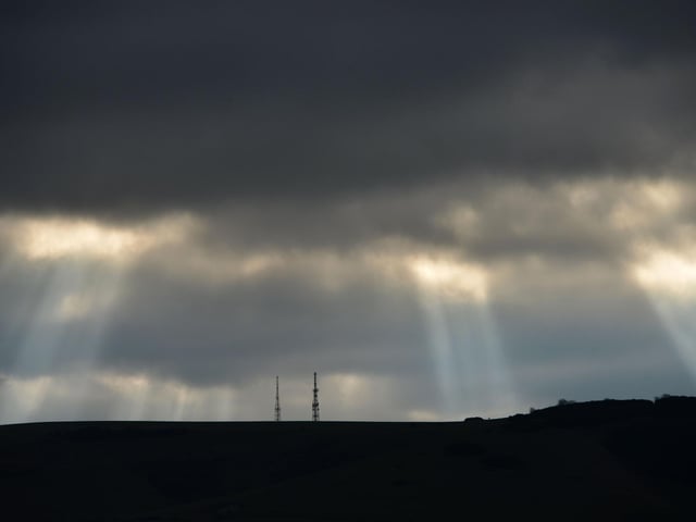 Firle Beacon photographed by Peter Cripps
