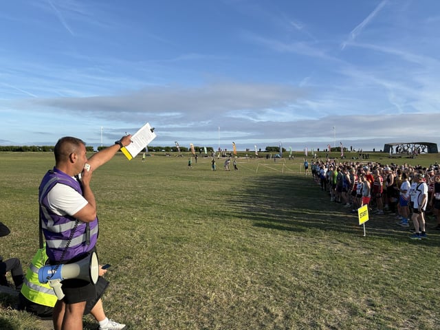 The annual Arunners five-mile beach run saw more than 500 people take part