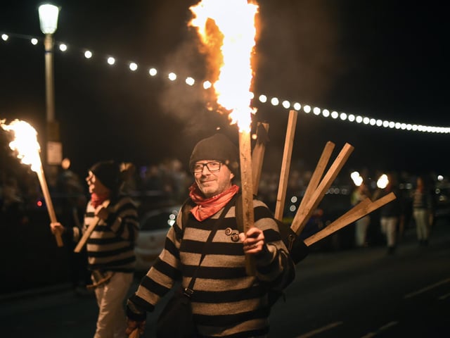 Eastbourne Bonfire Procession 2024 (Photo by Jon Rigby)