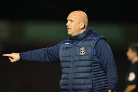 Sutton United manager Matt Gray. (Photo by Pete Norton/Getty Images)