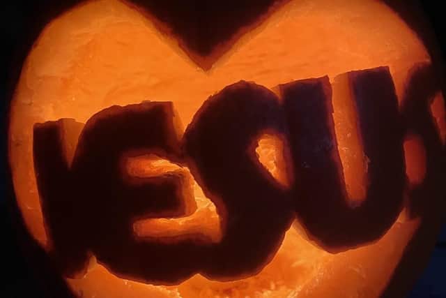 Pumpkin lights