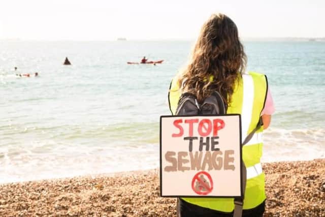 Lewes District residents boycott payments to Southern Water. Photo: Keith Woodland