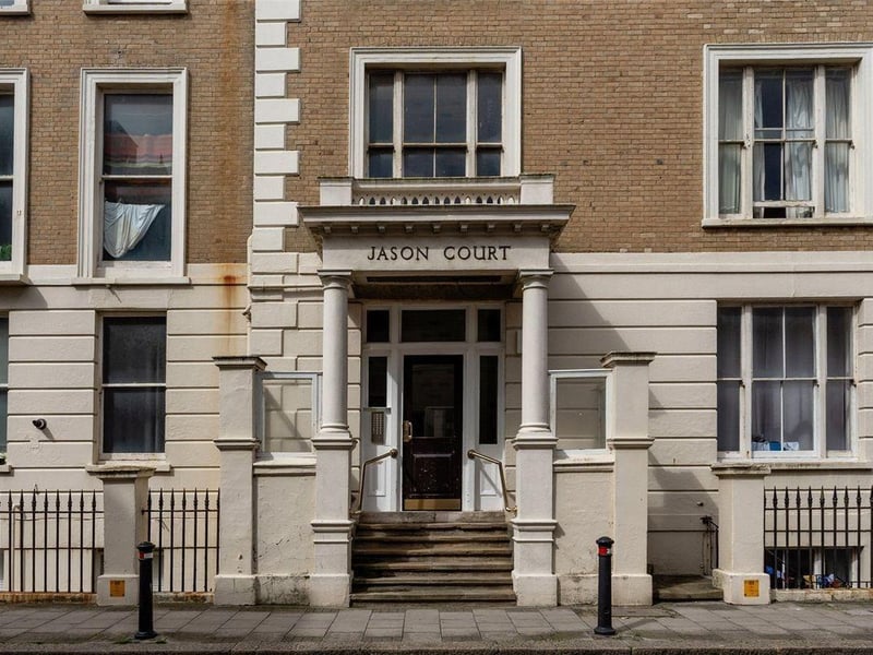 This two-bedroom flat in Heene Terrace, a popular seafront development in Worthing, is on the market with Michael Jones Estate Agents priced at £325,000