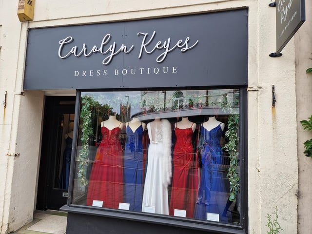 Carolyn Keyes, dress boutique, in Worthing dresses hundreds of girls for prom each year