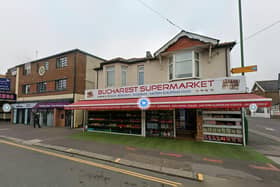 Bucharest Supermarket in London Road, Bognor Regis. Image: Google