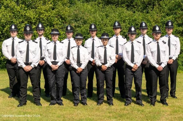 Dozens more individuals are beginning a new career with Sussex Police.