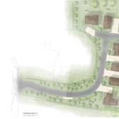 Earlswood Homes wants to build seven homes on land at 147 to 149 College Lane, Hurstpierpoint. Image: Earlswood Homes via Mid Sussex District Council planning portal