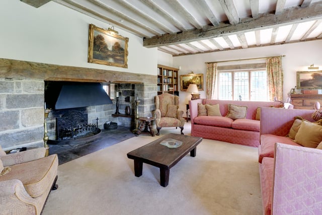 Another of the property's spacious sitting rooms