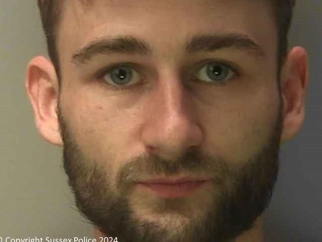 Two men who caused a collision which left two teenagers seriously injured in Hastings have been sentenced. Liam Hide, 22 (pictured), and Dillon Beeching, 23, caused the collision in Frederick Road. Beeching deliberately drove his vehicle across the path of two teenage boys riding a stolen motorcycle. The boys, who cannot be identified for legal reasons, sustained serious injuries in the collision. Both Beeching and Hide then proceeded to assault the boys as they lay injured on the ground, before members of the public intervened and police arrived. At Chichester Crown Court on January 19, Hide and Beeching were jailed for causing grievous bodily harm with intent and actual bodily harm with intent. They had attempted to take the law into their own hands rather than allow the police to investigate. The court was told how Hide had reported his motorcycle stolen to police at about 9.30am on July 20, last year. He told police that if his vehicle was not found by midday that day he would cause serious harm to those who had taken it. In the afternoon he met with Beeching who was driving a blue BMW. Together they located the stolen motorbike in Frederick Road at 2.35pm. Beeching drove across the road into the path of the motorcycle, causing a head-on collision. The boys riding on the motorcycle sustained serious injuries. Hide and Beeching were then seen to continue their assault on the boys. One rider had his helmet removed and was then dragged across the road and further assaulted. Hide, 22, formerly a retail worker of Ashford Road, Hastings, was found guilty of causing grievous bodily harm with intent and actual bodily harm with intent after a trial. He was sentenced to six years in prison.