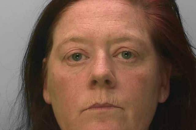 Melanie Stanbridge, of Maybridge Square, Worthing, stole from a 94-year-old woman, who she was caring for.  Photo: Sussex Police
