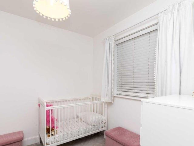 The property has three bedrooms