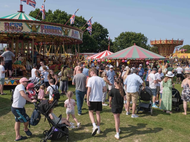 There were fairground rides and fun stalls with something for everyone to enjoy