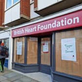 The British Heart Foundation shop is set to reopen soon. Photo: Nikki Jeffery.