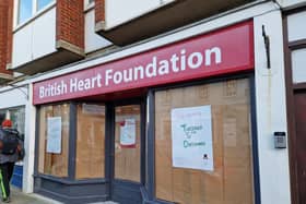 The British Heart Foundation shop is set to reopen soon. Photo: Nikki Jeffery.