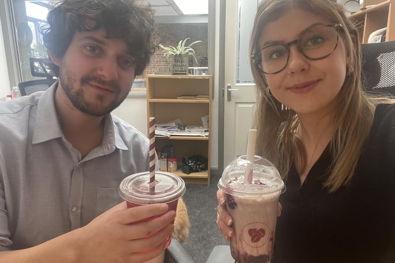 Sussex World reporters Megan Baker and Sam Pole have shared their thoughts on the new summer menu at Costa.