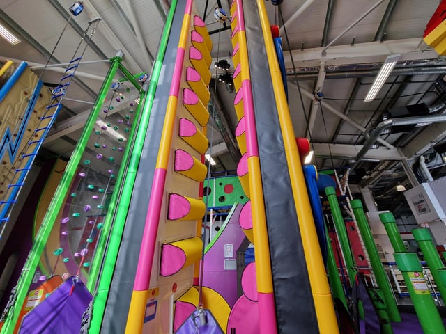 The Crunched wall is a world-first