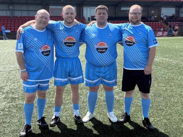Karl Lloyd-Buckingham, Dominic Lloyd-Buckingham, Jake Wallis and Adam Buckingham