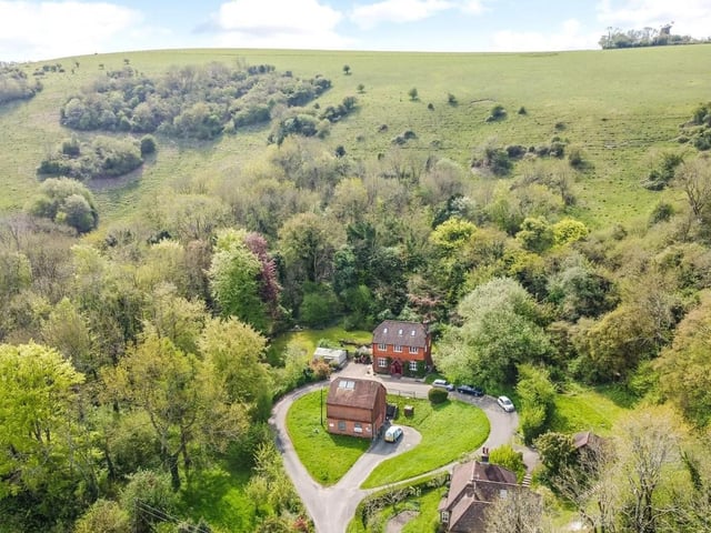 The Well House occupies a secluded plot