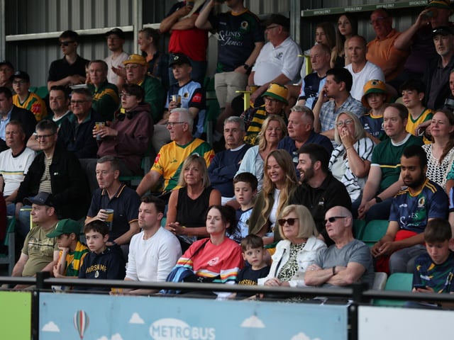 Natalie Mayhew's pictures of Horsham FC's Isthmian League title celebrations