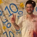 Davey Ezra, founder and creative director of Ezra Immersive, has brought his first original production, RSVP, to Warnham Village Hall this October. (Photo: Maddi Masters)