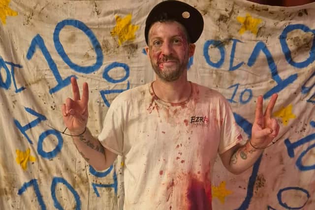 Davey Ezra, founder and creative director of Ezra Immersive, has brought his first original production, RSVP, to Warnham Village Hall this October. (Photo: Maddi Masters)