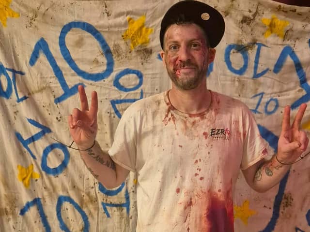 Davey Ezra, founder and creative director of Ezra Immersive, has brought his first original production, RSVP, to Warnham Village Hall this October. (Photo: Maddi Masters)
