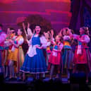 Beauty and the Beast pantomime 2022 with ensemble