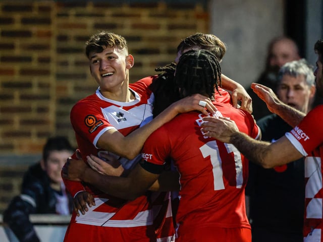 Eastbourne Borough got a vital 3-1 win against Braintree Town at Priory Lane on Saturday. Photographer Lydia Redman was there to catch the action.