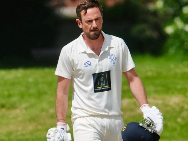 Action from Goring CC's win at Chippingdale in the Sussex Cricket League Division 4 West