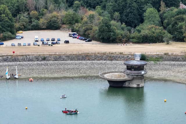 Ardingly in West Sussex, which supplies about 95,000 properties served by South East Water in Haywards Heath, Uckfield and the surrounding areas, is at 19 per cent capacity. (Image: Eddie Mitchell)